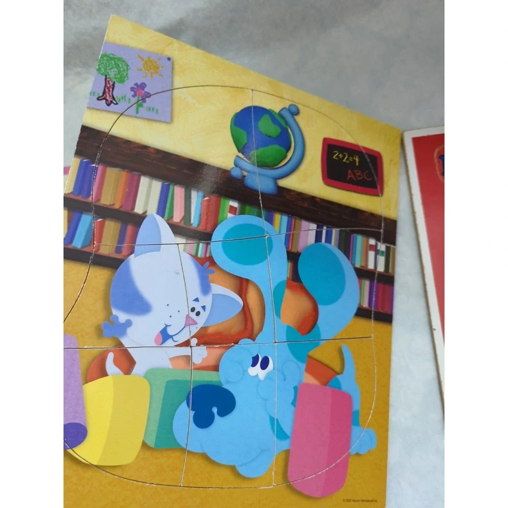 Barney Blues Clues Teletubbies Playskool Swim Wooden Puzzles Vintage lot
